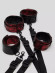 Изысканный набор фиксаций на кровати Reversible Under Mattress Restraint Set Изысканный набор фиксаций на кровати Reversible Under Mattress Restraint Set