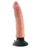 Вибромассажер телесного цвета 7 Vibrating Cock - 20 см. Вибромассажер телесного цвета 7 Vibrating Cock - 20 см.