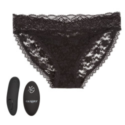 Черные кружевные трусики с вибромассажером Remote Control Panty Set L/XL Черные кружевные трусики с вибромассажером Remote Control Panty Set L/XL