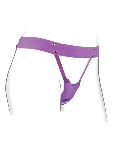 Сиреневый пояс с вибровкладкой Ultimate Butterfly Strap-On Сиреневый пояс с вибровкладкой Ultimate Butterfly Strap-On