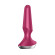 Малиновая анальная пробка с вибрацией Satisfyer Plug-ilicious 2 - 14 см. Малиновая анальная пробка с вибрацией Satisfyer Plug-ilicious 2 - 14 см.