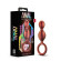 Коричневый анальный стимулятор Duo Loop Copper Anal Plug - 13,3 см. Коричневый анальный стимулятор Duo Loop Copper Anal Plug - 13,3 см.