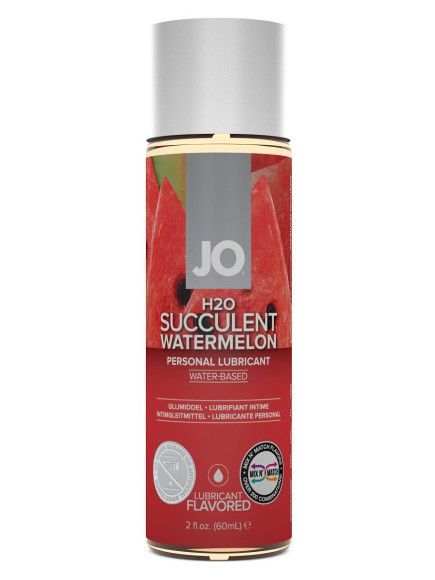 Лубрикант на водной основе с ароматом арбуза JO Flavored Watermelon - 60 мл. Лубрикант на водной основе с ароматом арбуза JO Flavored Watermelon - 60 мл.