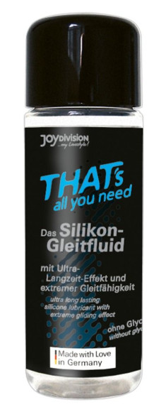 Силиконовый гель-лубрикант THATs all you need - 100 мл. Силиконовый гель-лубрикант THATs all you need - 100 мл.