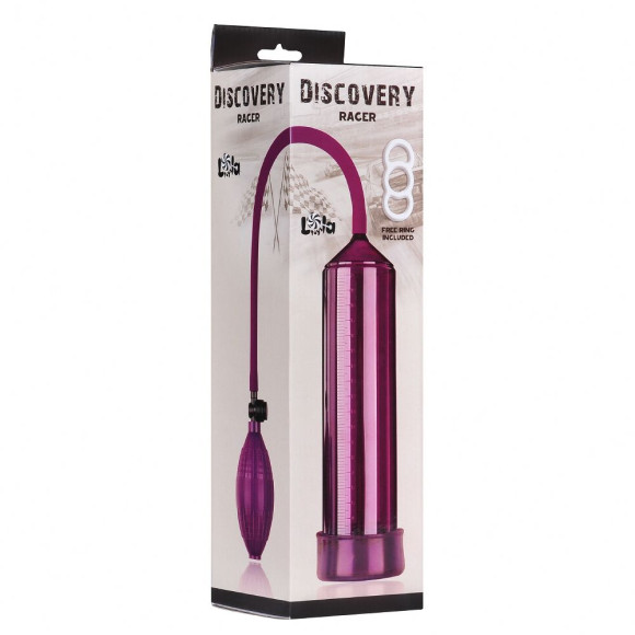 Фиолетовая вакуумная помпа Discovery Racer Purple Фиолетовая вакуумная помпа Discovery Racer Purple