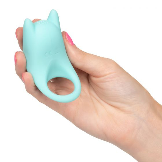 Нежно-голубое перезаряжаемое эрекционное кольцо Silicone Rechargeable Dual Exciter Enhancer Нежно-голубое перезаряжаемое эрекционное кольцо Silicone Rechargeable Dual Exciter Enhancer