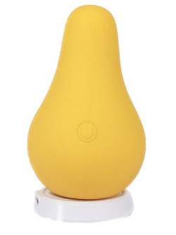 Желтый перезаряжаемый вибратор Juicy Pear - 8,2 см. Желтый перезаряжаемый вибратор Juicy Pear - 8,2 см.