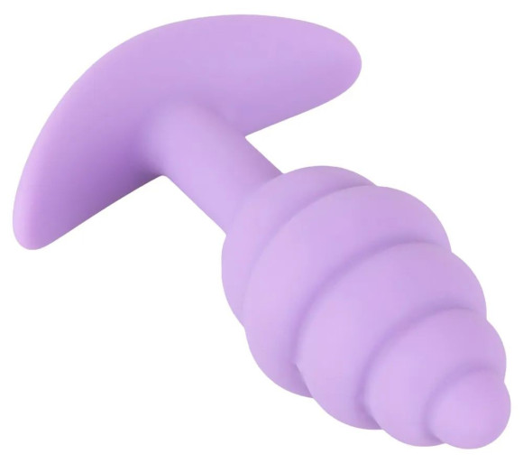 Фиолетовая анальная втулка Mini Butt Plug - 7,5 см. Фиолетовая анальная втулка Mini Butt Plug - 7,5 см.
