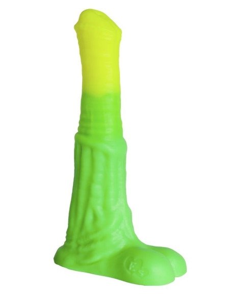 Зелёный фаллоимитатор Пегас Large - 26 см. Зелёный фаллоимитатор Пегас Large - 26 см.