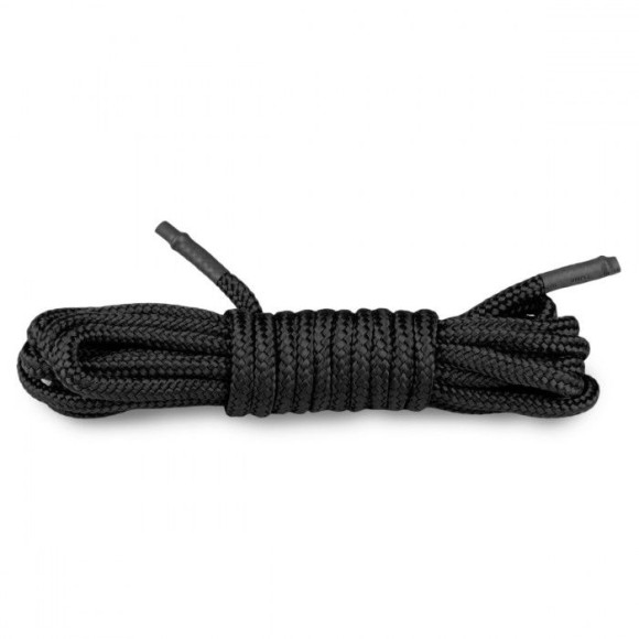 Черная веревка для бондажа Easytoys Bondage Rope - 5 м. Черная веревка для бондажа Easytoys Bondage Rope - 5 м.