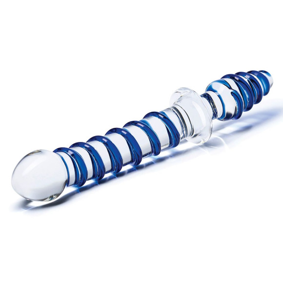 Двусторонний фаллоимитатор с анальной пробкой Mr. Swirly Dildo & Butt Plug - 25 см. Двусторонний фаллоимитатор с анальной пробкой Mr. Swirly Dildo & Butt Plug - 25 см.