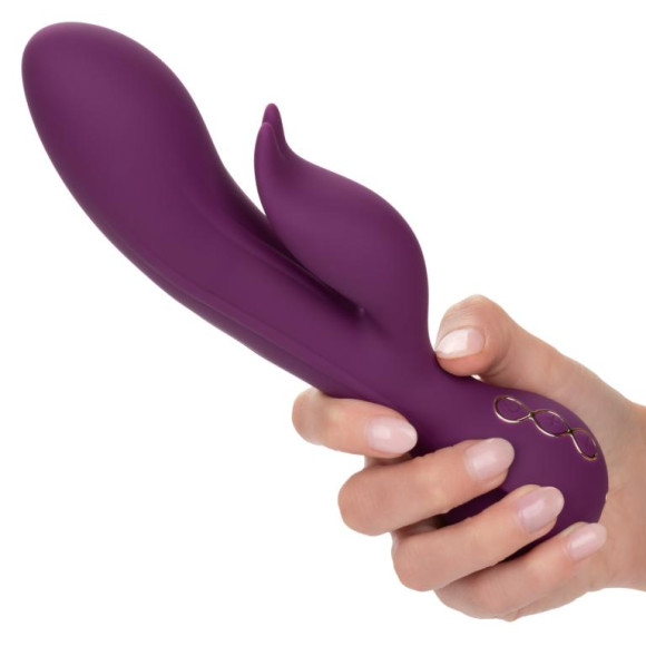 Фиолетовый вибратор-кролик Desire - 22,25 см. Фиолетовый вибратор-кролик Desire - 22,25 см.