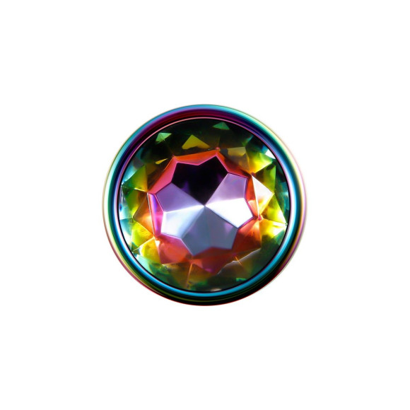 Радужная металлическая пробка Rainbow Metal Plug Large - 12,9 см. Радужная металлическая пробка Rainbow Metal Plug Large - 12,9 см.