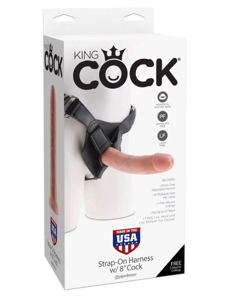 Телесный страпон на трусиках Strap-on Harness Cock - 20,3 см. Телесный страпон на трусиках Strap-on Harness Cock - 20,3 см.