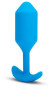 Голубая вибропробка для ношения B-vibe Snug Plug 3 - 12,4 см. Голубая вибропробка для ношения B-vibe Snug Plug 3 - 12,4 см.