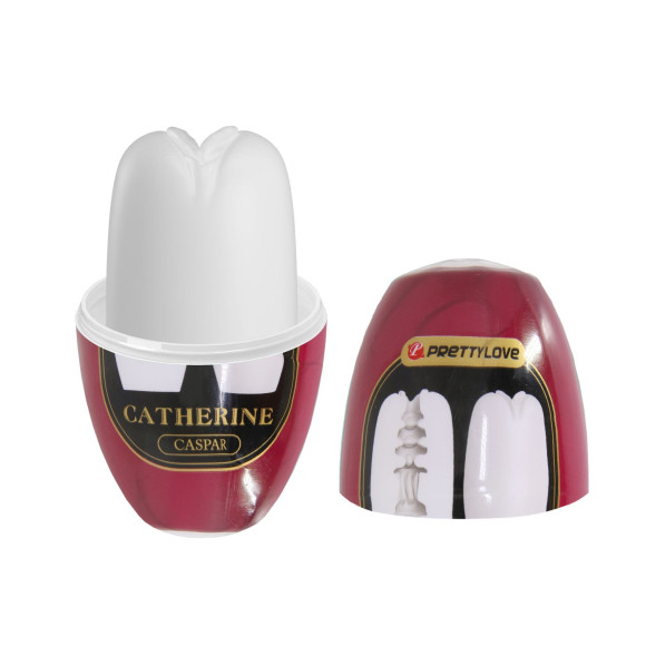 Белый мастурбатор-вагина Catherine Белый мастурбатор-вагина Catherine