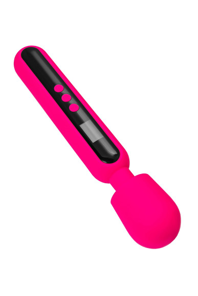 Ярко-розовый wand-вибратор Mashr - 23,5 см. Ярко-розовый wand-вибратор Mashr - 23,5 см.