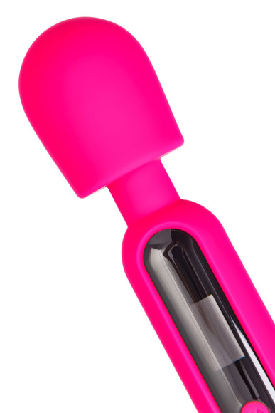 Ярко-розовый wand-вибратор Mashr - 23,5 см. Ярко-розовый wand-вибратор Mashr - 23,5 см.