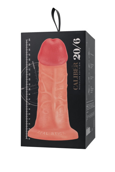 Крупный фаллоимитатор RealStick CALIBER - 20 см. Крупный фаллоимитатор RealStick CALIBER - 20 см.