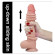Телесный фаллоимитатор Sliding Skin Dual-Layered 9.0 - 23 см. Телесный фаллоимитатор Sliding Skin Dual-Layered 9.0 - 23 см.