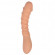 Телесный вибромассажер Appetency Wild Ribbed Vibe - 21,5 см. Телесный вибромассажер Appetency Wild Ribbed Vibe - 21,5 см.