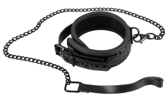 Ошейник и поводок с геометрическим узором Collar with Leash Ошейник и поводок с геометрическим узором Collar with Leash