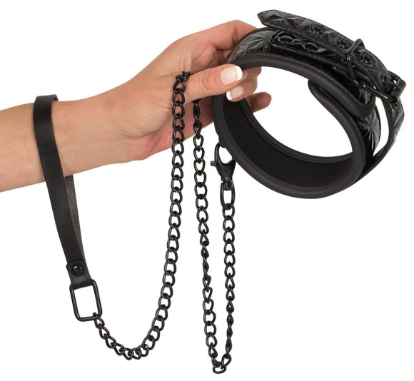 Ошейник и поводок с геометрическим узором Collar with Leash Ошейник и поводок с геометрическим узором Collar with Leash