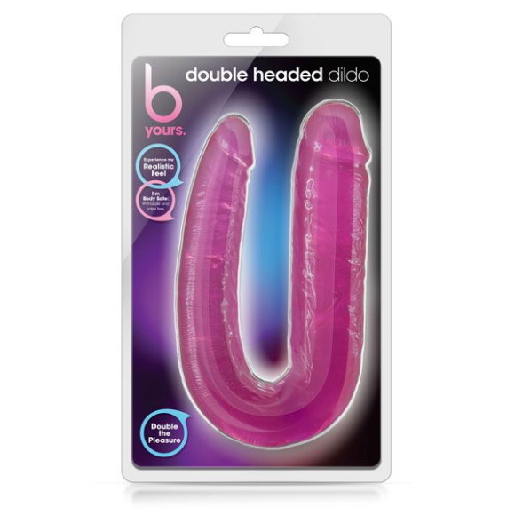 Розовый двусторонний фаллоимитатор Double Headed Dildo - 45 см. Розовый двусторонний фаллоимитатор Double Headed Dildo - 45 см.