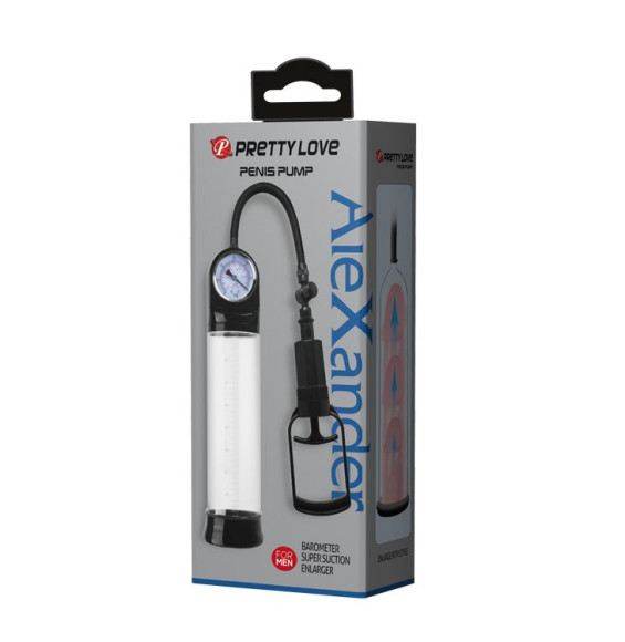 Вакуумная помпа с манометром Penis Pump Вакуумная помпа с манометром Penis Pump