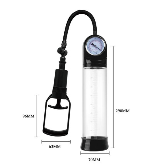 Вакуумная помпа с манометром Penis Pump Вакуумная помпа с манометром Penis Pump
