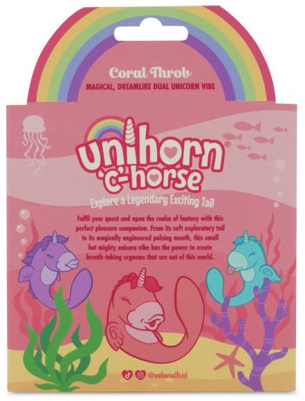 Нежно-розовый С-образный вибромассажер C Horse Coral Throb с режимом пульсации Нежно-розовый С-образный вибромассажер C Horse Coral Throb с режимом пульсации
