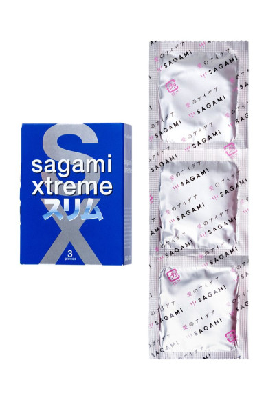Розовые презервативы Sagami Xtreme Feel Fit 3D - 3 шт. Розовые презервативы Sagami Xtreme Feel Fit 3D - 3 шт.
