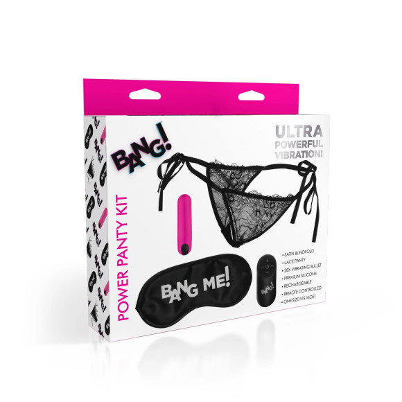 Эротический набор 28X Power Panty Remote Control Bullet Kit Эротический набор 28X Power Panty Remote Control Bullet Kit