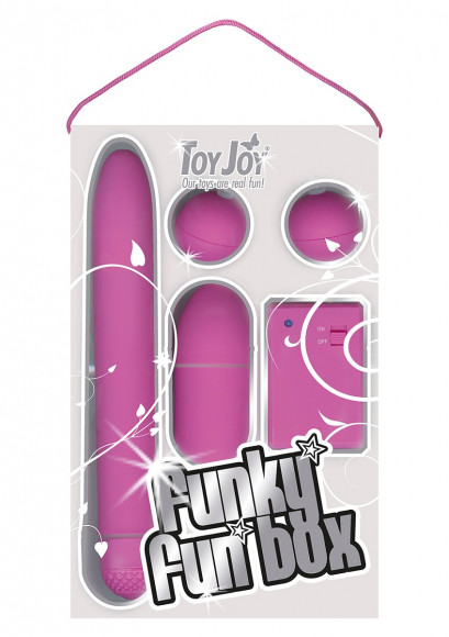Набор лиловых стимуляторов FUNKY FUN BOX Набор лиловых стимуляторов FUNKY FUN BOX