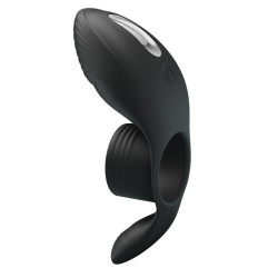 Черное кольцо на пенис с вибрацией Vibration Penis Sleeve Черное кольцо на пенис с вибрацией Vibration Penis Sleeve