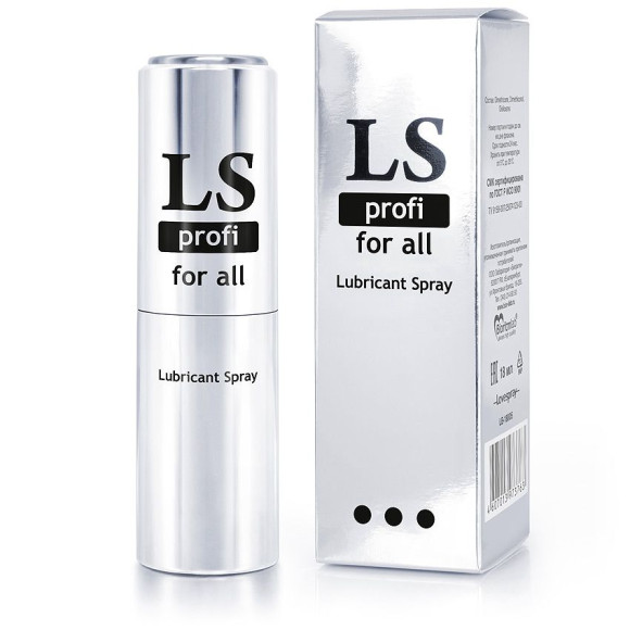 Силиконовый лубрикант-спрей Lovespray Profi - 18 мл. Силиконовый лубрикант-спрей Lovespray Profi - 18 мл.