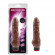 Коричневый вибратор 7.8” Vibe Cock - 19 см. Коричневый вибратор 7.8” Vibe Cock - 19 см.