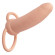 Телесная вибронасадка для двойного проникновения Rechargeable Thick Dual Penetrator - 14 см. Телесная вибронасадка для двойного проникновения Rechargeable Thick Dual Penetrator - 14 см.