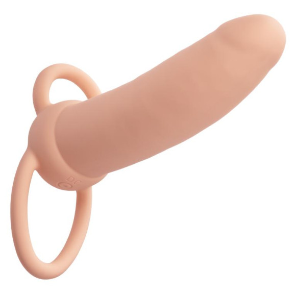 Телесная вибронасадка для двойного проникновения Rechargeable Thick Dual Penetrator - 14 см. Телесная вибронасадка для двойного проникновения Rechargeable Thick Dual Penetrator - 14 см.