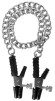 Зажимы на соски Block Busters Nipple Clamps с цепью Зажимы на соски Block Busters Nipple Clamps с цепью