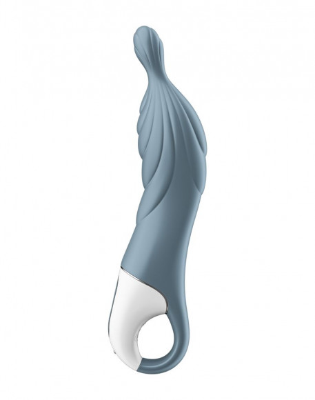 Серый вибратор Satisfyer A-Mazing 2 - 22,1 см. Серый вибратор Satisfyer A-Mazing 2 - 22,1 см.