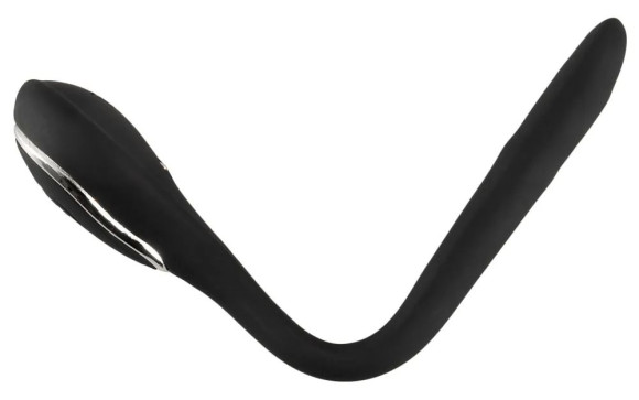 Черный гибкий уретральный стимулятор с вибрацией Vibrating Bendable Dilator - 13,5 см. Черный гибкий уретральный стимулятор с вибрацией Vibrating Bendable Dilator - 13,5 см.
