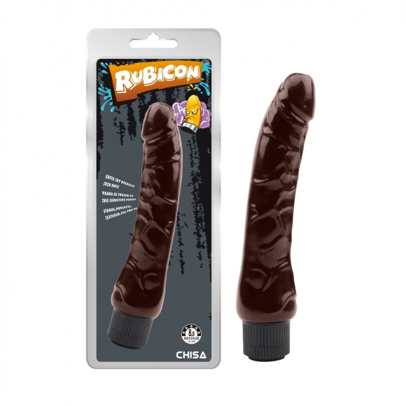 Коричневый вибратор-реалистик Cholocate Vibe Cock - 22,5 см. Коричневый вибратор-реалистик Cholocate Vibe Cock - 22,5 см.
