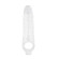 Прозрачная насадка на пенис с подхватом Mighty Sleeve With Ball Loop - 22 см. Прозрачная насадка на пенис с подхватом Mighty Sleeve With Ball Loop - 22 см.