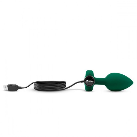 Зеленая анальная вибровтулка с кристаллом Vibrating Jewel Plug M/L - 10,5 см. Зеленая анальная вибровтулка с кристаллом Vibrating Jewel Plug M/L - 10,5 см.