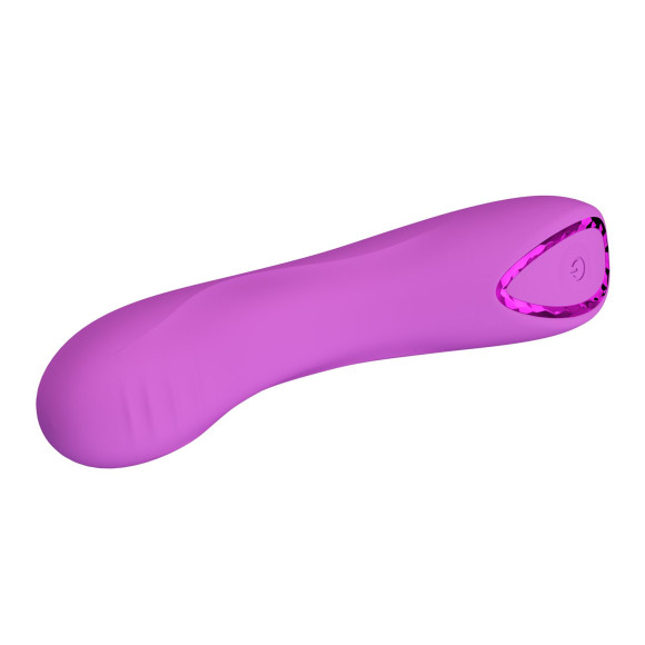 Фиолетовый мини-вибратор DJ Dick - 12,7 см. Фиолетовый мини-вибратор DJ Dick - 12,7 см.
