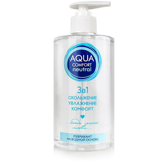 Лубрикант на водной основе Aqua Comfort Neutral - 440 гр. Лубрикант на водной основе Aqua Comfort Neutral - 440 гр.