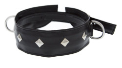 Полиуретановый ошейник с пуклями и D-кольцами Collar with Studs Полиуретановый ошейник с пуклями и D-кольцами Collar with Studs
