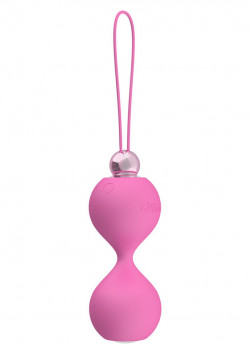 Розовые вагинальные шарики Soft Touch Vibr Love Balls Розовые вагинальные шарики Soft Touch Vibr Love Balls