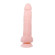 Телесный фаллоимитатор на присоске Super Dildo - 21,5 см. Телесный фаллоимитатор на присоске Super Dildo - 21,5 см.